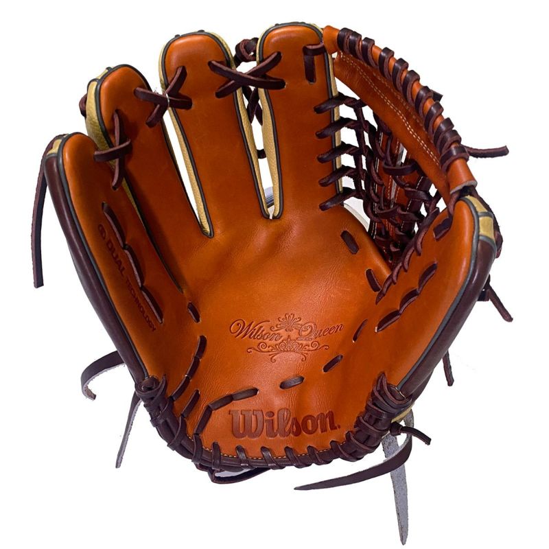 ウイルソンWilsonベースボール野球ソフトボールグラブミットグローブ女子ソフトボール用WILSONQUEENDUALユーティリ用95型WBW103155レディース女性25SP春夏