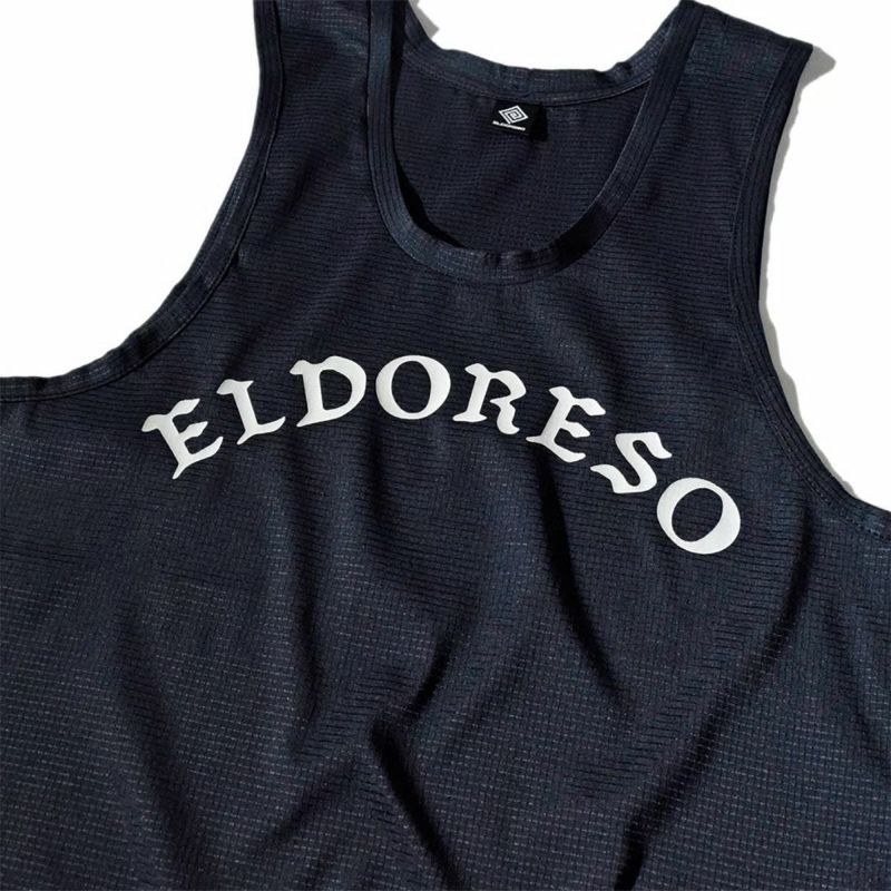 エルドレッソELDORESOランニングウェアノースリーブタンクトップAreoWeaveTankE1220915メンズレディースユニセックス25SP春夏