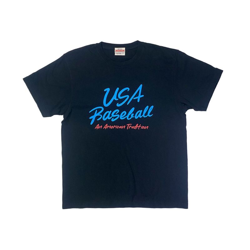 ジャンクソンJHANKSONベースボール野球ソフトボールウェア半袖TシャツUSABASEBALLTシャツ24046メンズ男性25SP春夏