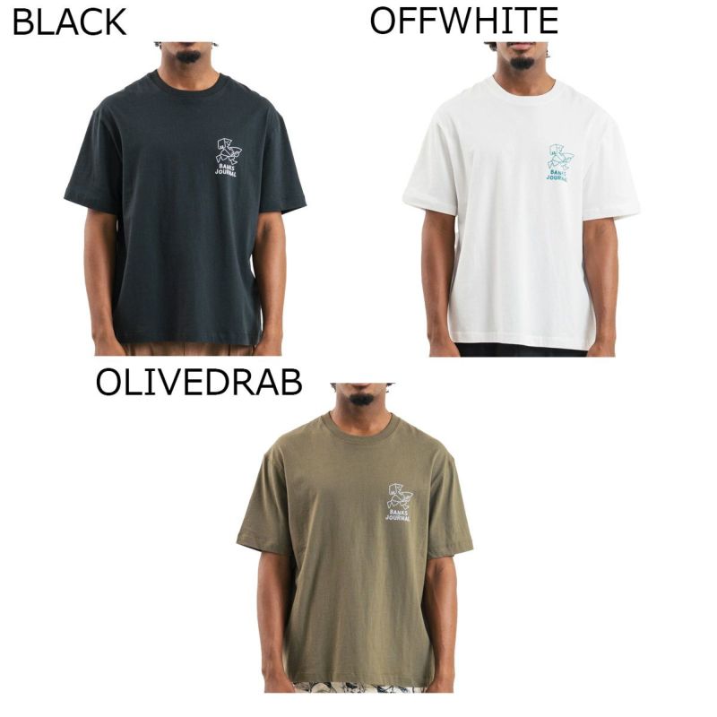 バンクスジャーナルBANKSJOURNALサーフィンサーフウェア半袖TシャツSURFBOYSSTEEBK252MST02メンズ男性25SU春夏