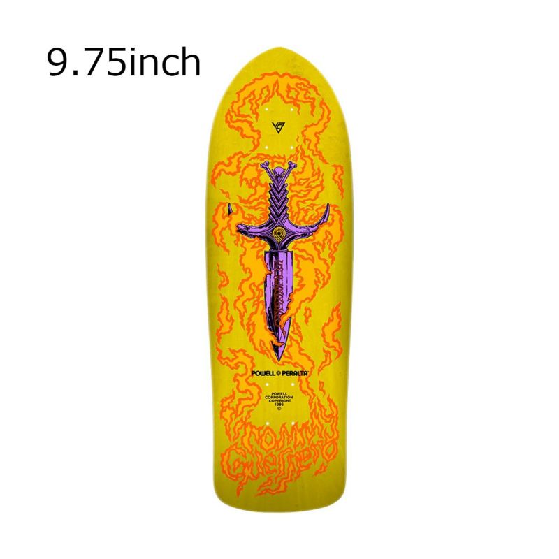 パウエルペラルタPOWELLPERALTAスケボースケートボードデッキ板LTDTOMMYGUERREROYELLOW9.7531210057