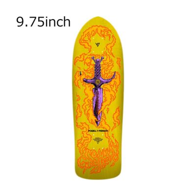 パウエルペラルタPOWELLPERALTAスケボースケートボードデッキ板LTDTOMMYGUERREROYELLOW9.7531210057