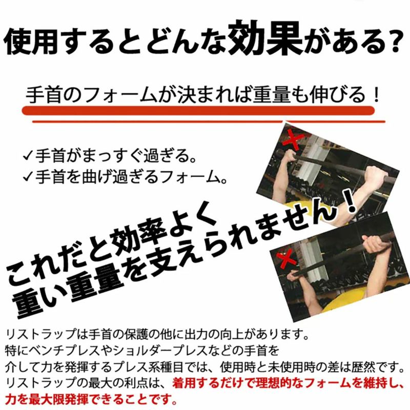 ゴールドジムGOLD'SGYMジムフィットネスヨガループ付きリストラップG3511-GRYBK