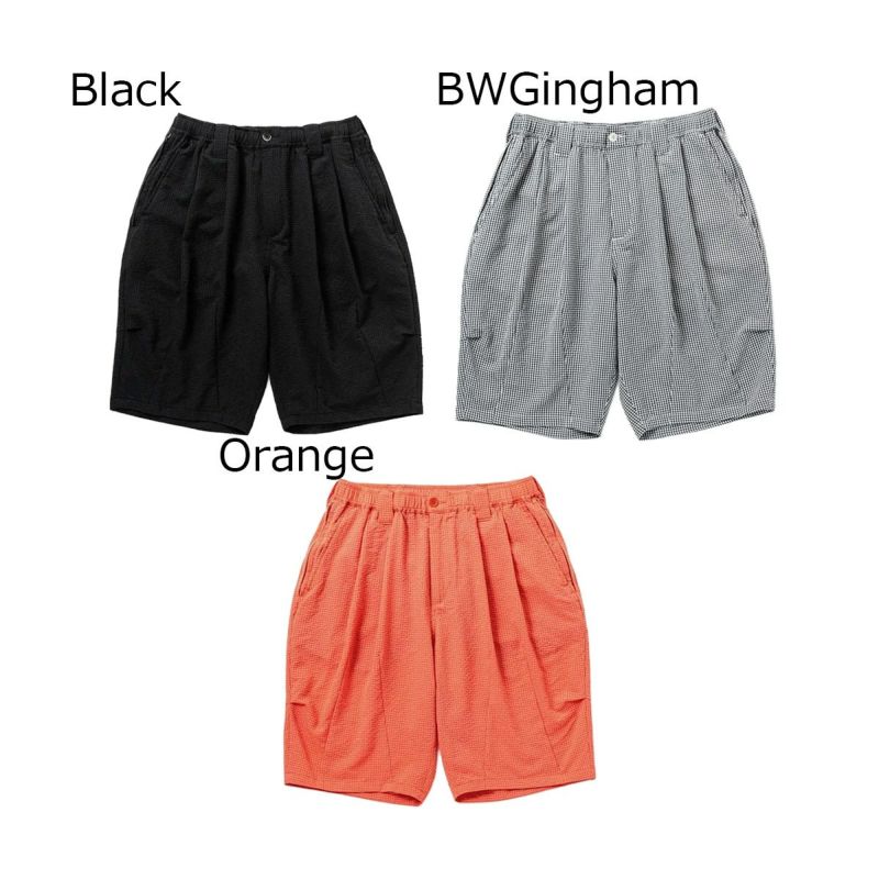 タイトブースTIGHTBOOTHスケボースケートボードウェアボトムスショートハーフパンツ短パンシアサッカービッグショーツSEERSUCKERBIGSHORTSSU25-B04メンズ男性25SU春夏