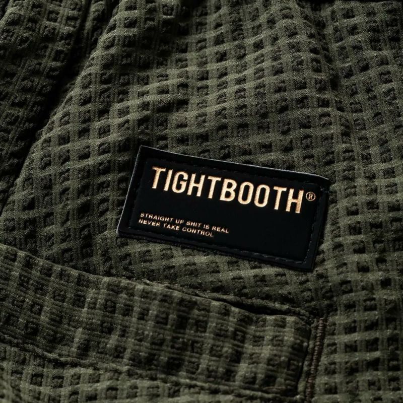 タイトブースTIGHTBOOTHスケボースケートボードウェアボトムスショートハーフパンツ短パンシアサッカービッグショーツSEERSUCKERBIGSHORTSSU25-B04メンズ男性25SU春夏