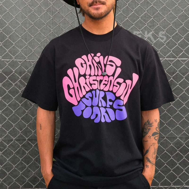 クリステンソンCHRISTENSONサーフィンサーフウェア半袖TシャツChristensonXAndyDavisJapanLimitedTeeCC2000006メンズ男性