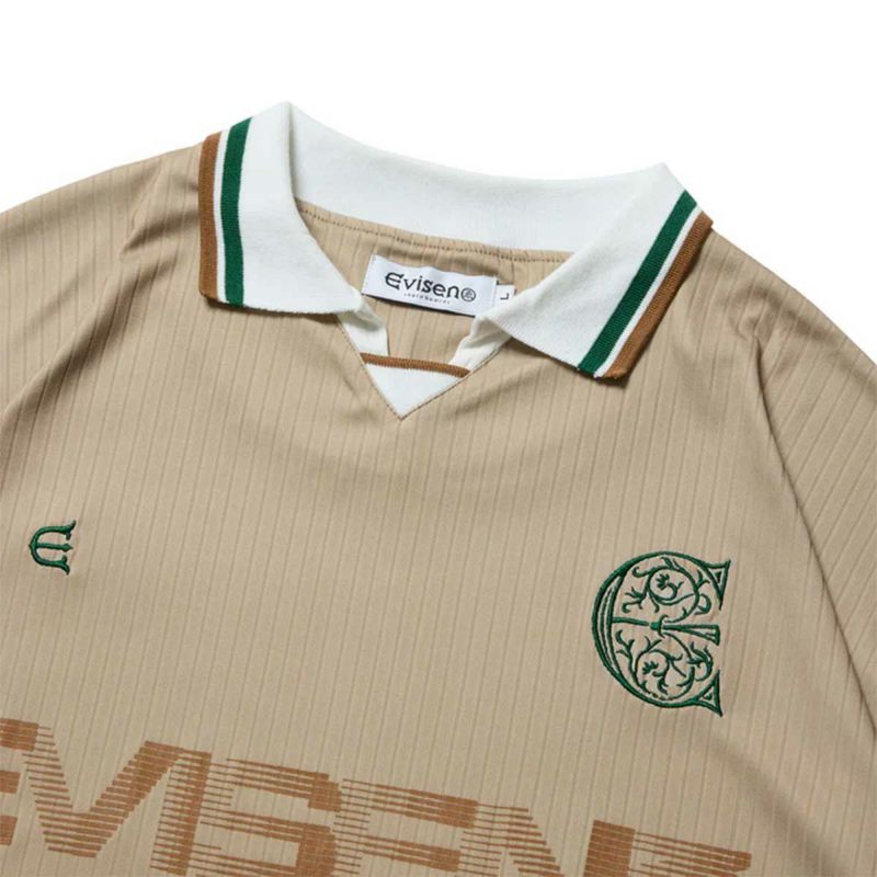 エビセンEVISENスケボースケートボードウェア半袖TシャツEVI-FCSHIRT25SU-S02メンズ男性25SP春夏