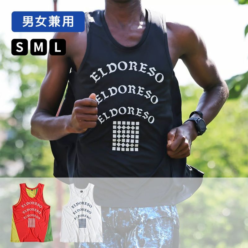 エルドレッソ eldoreso ランニング ノースリーブ　タンクトップ ELDORESO エルドレッソ Anti Age Sleeveless アンチエイジ