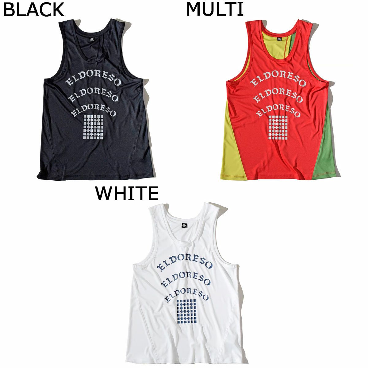 エルドレッソ ELDORESO ランニング ウェア ノースリーブ タンクトップ