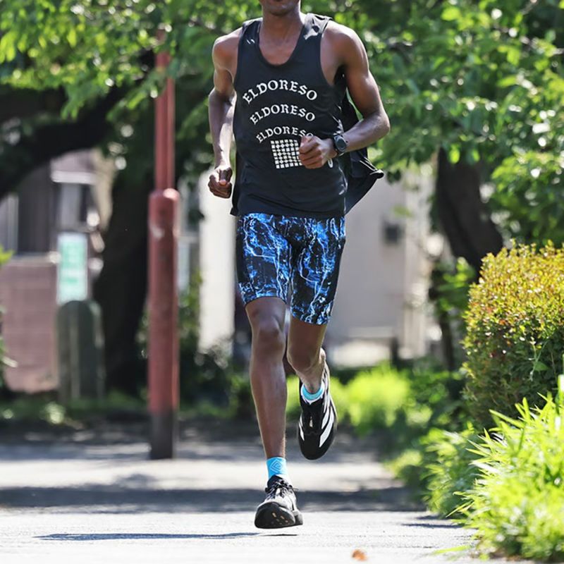 エルドレッソELDORESOランニングウェアノースリーブタンクトップOmniTankE1220415メンズレディースユニセックス25SP春夏