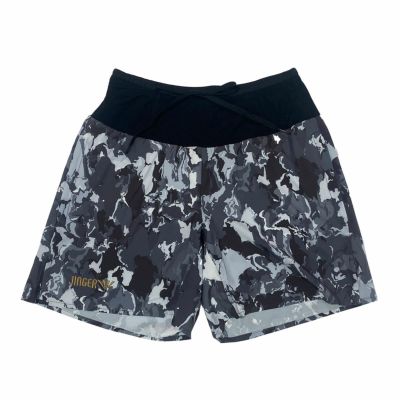 ジンガーJINGERランニングウェアボトムスショートハーフパンツ短パンマルチポケット付きランニングパンツJ-2063-GRYメンズレディースユニセックス25SU春夏