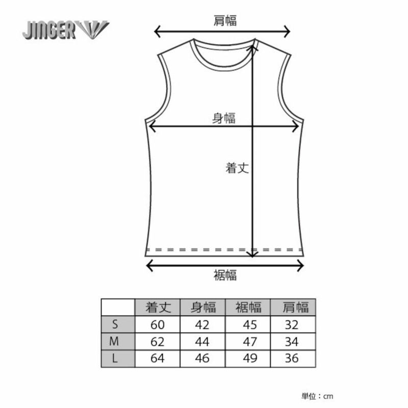 ジンガーJINGERランニングウェアノースリーブタンクトップウィメンズノースリーブシャツJF-6022-GRYレディース女性25SU春夏