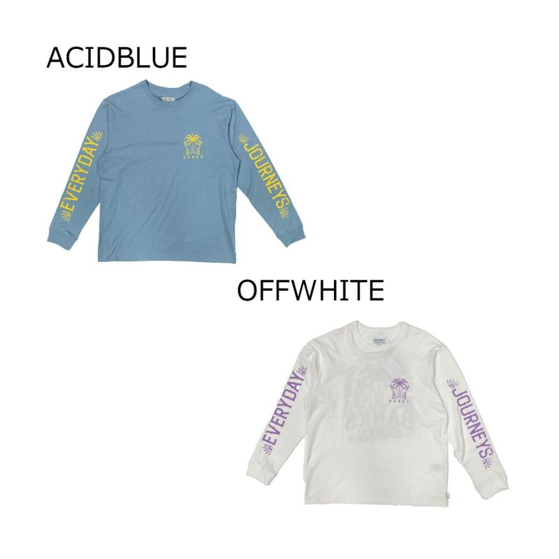 バンクスジャーナルBANKSJOURNALサーフィンサーフウェア長袖TシャツロンTSLEEVEPTLSTEEBK251MLT02メンズ男性25SP春夏