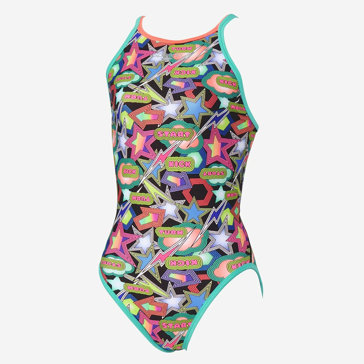 スピードSPEEDOスイムフィットネス競泳水着スパークリングブーンターンズスーツSparklingBoomTurnSSuitSTW02556-MTレディース女性25S2秋冬