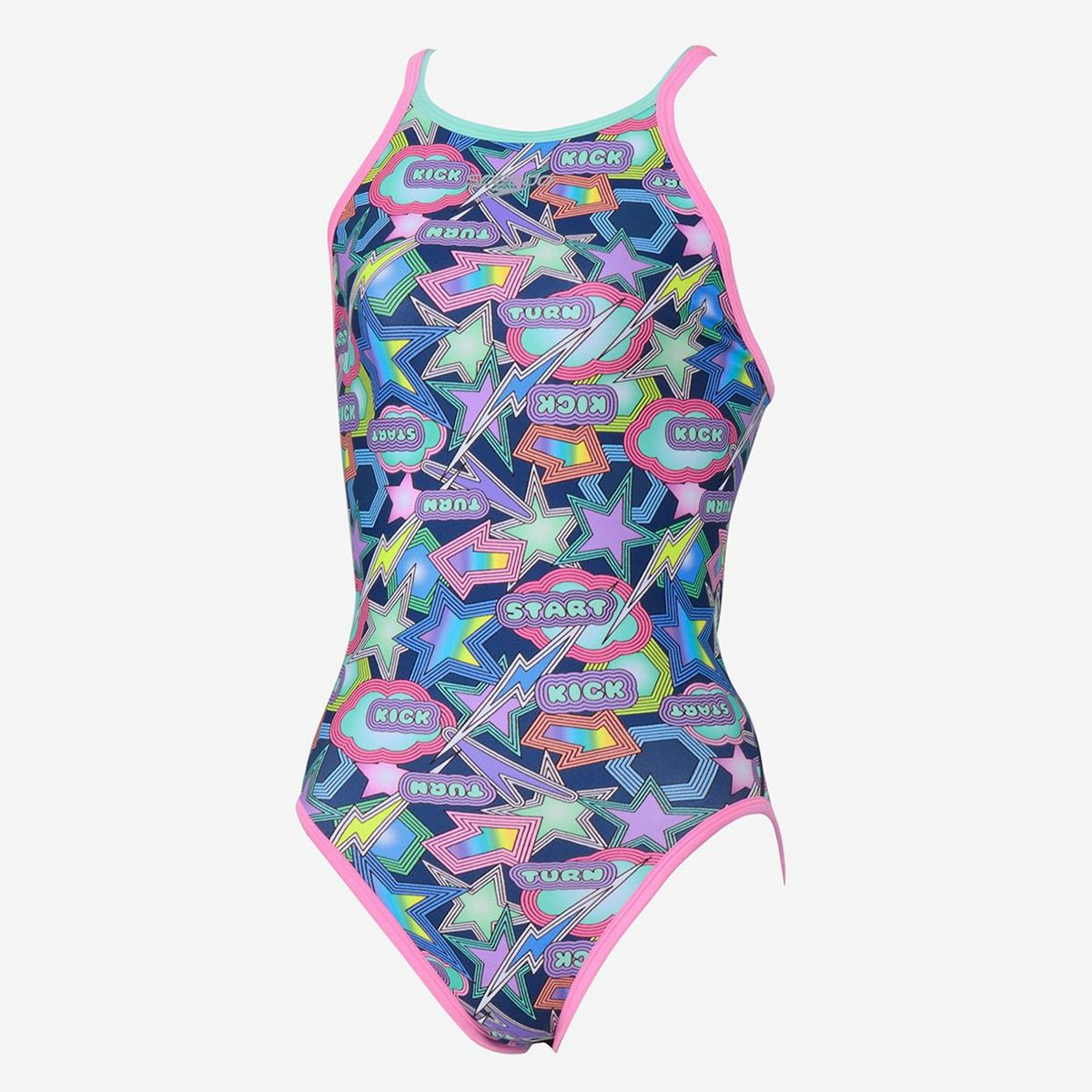 スピードSPEEDOスイムフィットネス競泳水着スパークリングブーンターンズスーツSparklingBoomTurnSSuitSTW02556-PNレディース女性25S2秋冬