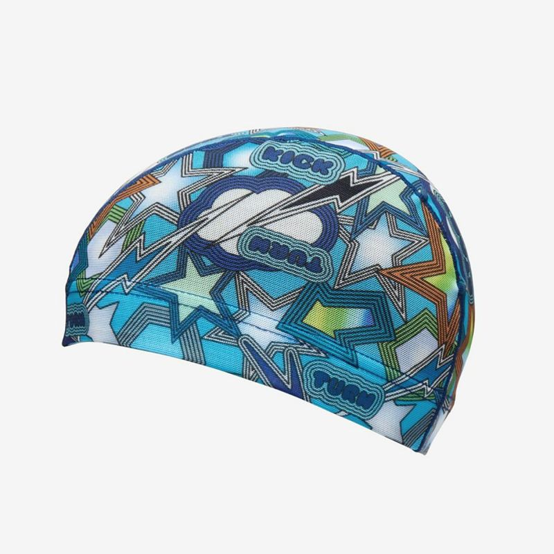 スピードSPEEDOスイムフィットネス競泳キャップスパークリングブーンメッシュキャップSparklingBoomMeshCapSE12552-BL