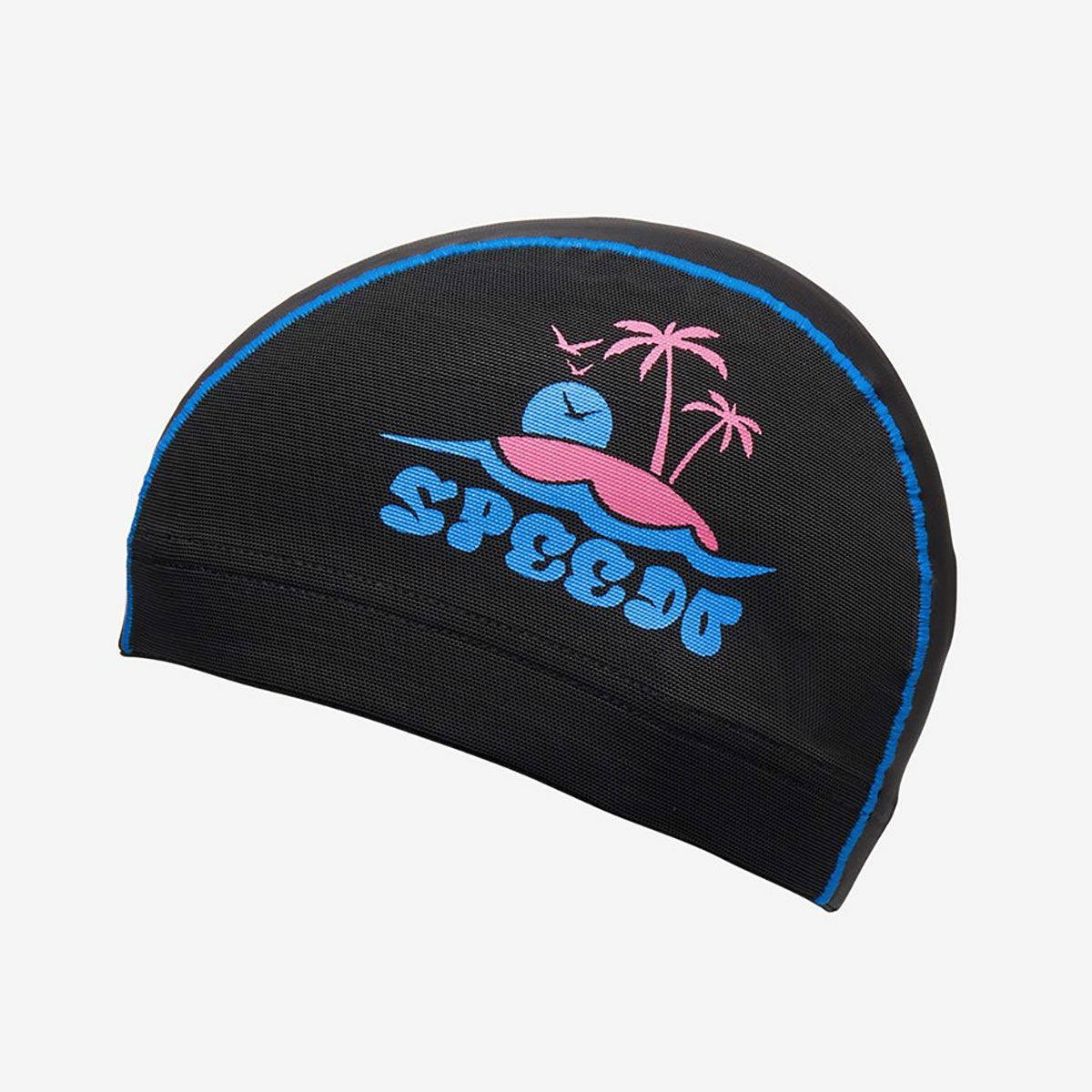 スピードSPEEDOスイムフィットネス競泳キャップサンセットメッシュキャップSunsetMeshCapSE12555-BL