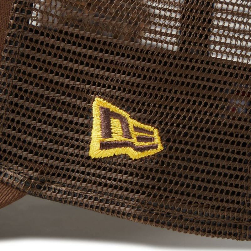 ニューエラNEWERAアウトドアカジュアル帽子キャップ9FORTYA-FrameトラッカーMLBSidePatchサンディエゴパドレス14388605メンズレディースユニセックス25SP春夏