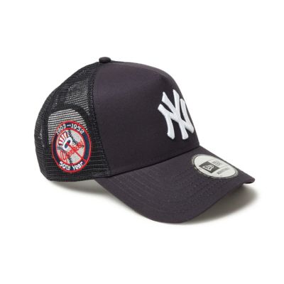 ニューエラNEWERAアウトドアカジュアル帽子キャップ9FORTYA-FrameトラッカーMLBSidePatchニューヨークヤンキース14388606メンズレディースユニセックス25SP春夏