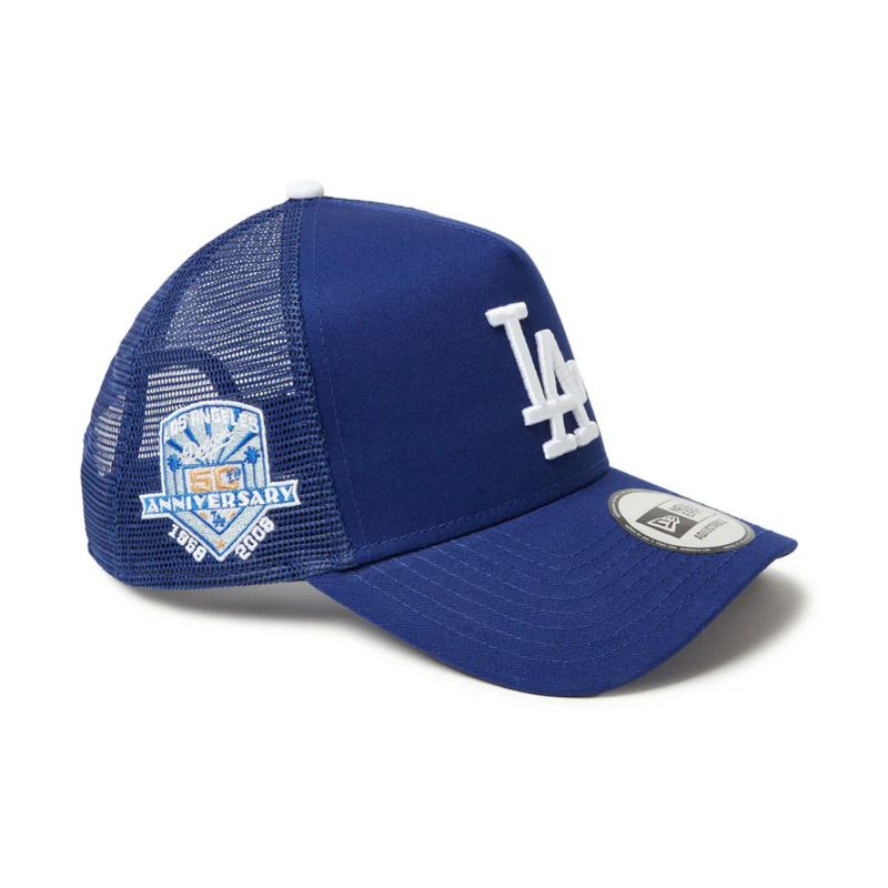 ニューエラNEWERAアウトドアカジュアル帽子キャップ9FORTYA-FrameトラッカーMLBSidePatchロサンゼルスドジャース14388607メンズレディースユニセックス25SP春夏