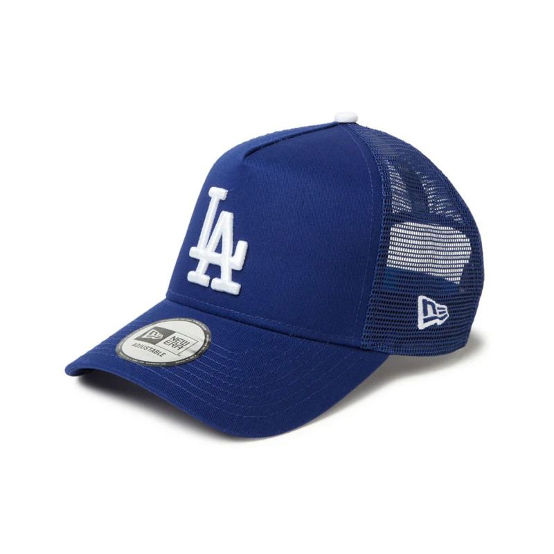 ニューエラNEWERAアウトドアカジュアル帽子キャップ9FORTYA-FrameトラッカーMLBSidePatchロサンゼルスドジャース14388607メンズレディースユニセックス25SP春夏