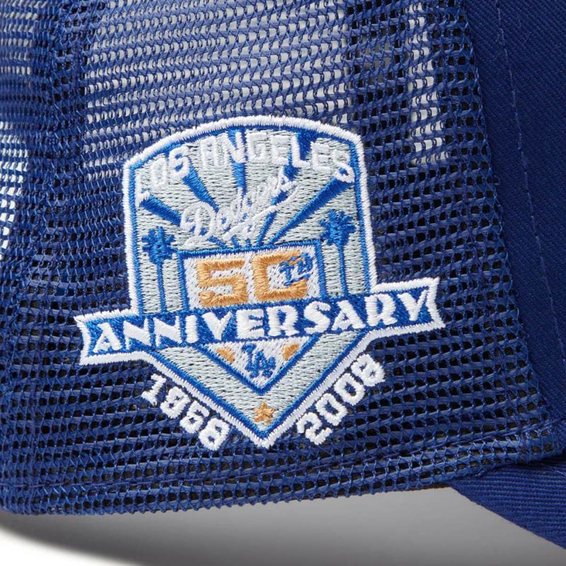 ニューエラNEWERAアウトドアカジュアル帽子キャップ9FORTYA-FrameトラッカーMLBSidePatchロサンゼルスドジャース14388607メンズレディースユニセックス25SP春夏