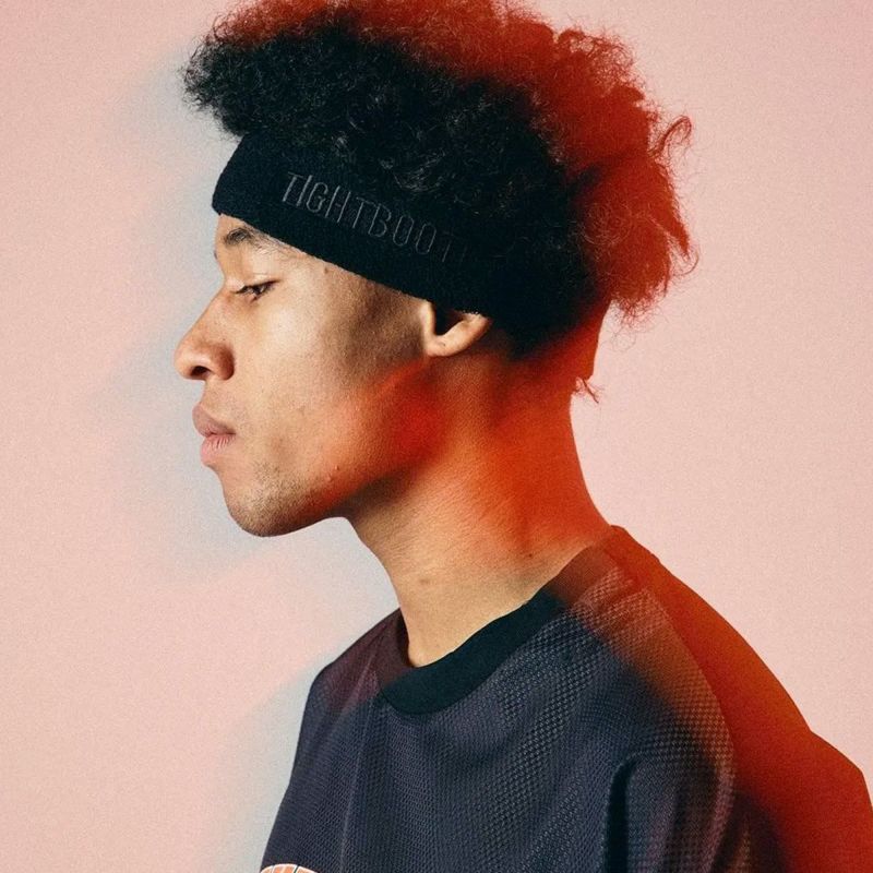 タイトブースTIGHTBOOTHスケボースケートボードアクセサリーロゴヘッドバンドLOGOHEADBANDSU25-A05メンズレディース25SU春夏