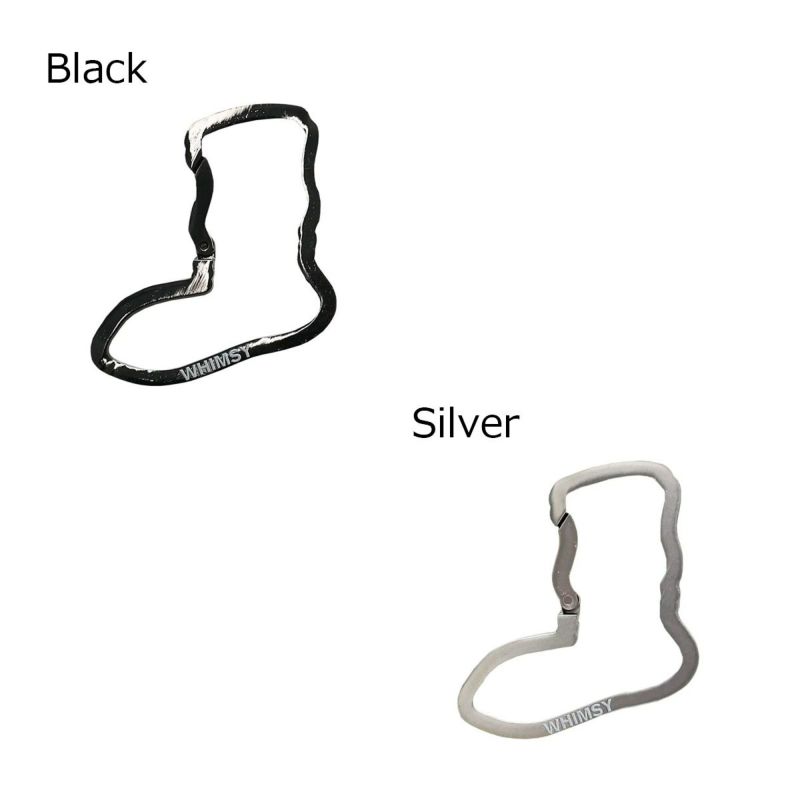 ウィムジーWHIMSYスケートボードグッズソックスロゴカラビナSOCKSLOGOCARABINERSILVER12231U130241メンズレディースユニセックス25SP春夏