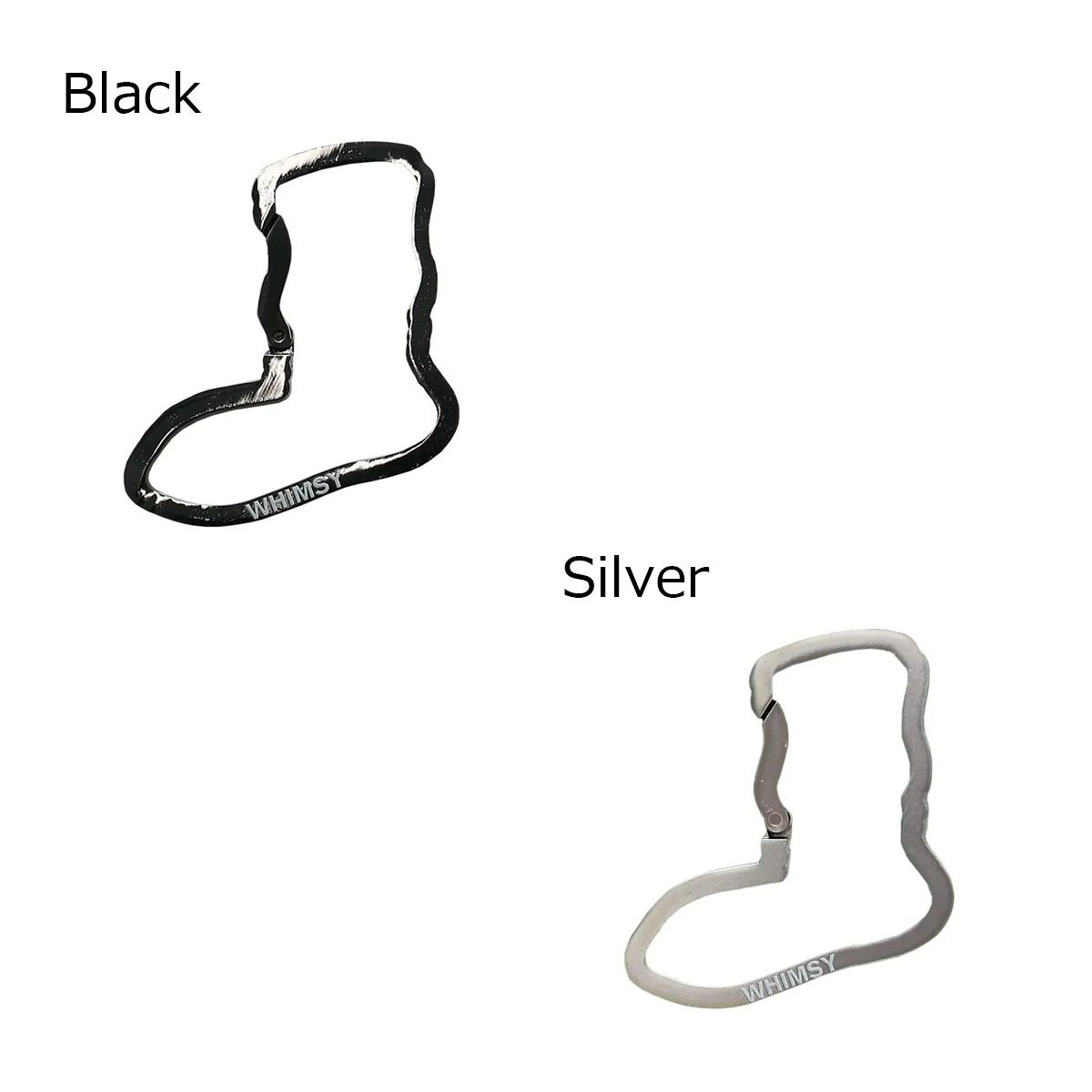 ウィムジーWHIMSYスケートボードグッズソックスロゴカラビナSOCKSLOGOCARABINERSILVER12231U130241メンズレディースユニセックス25SP春夏