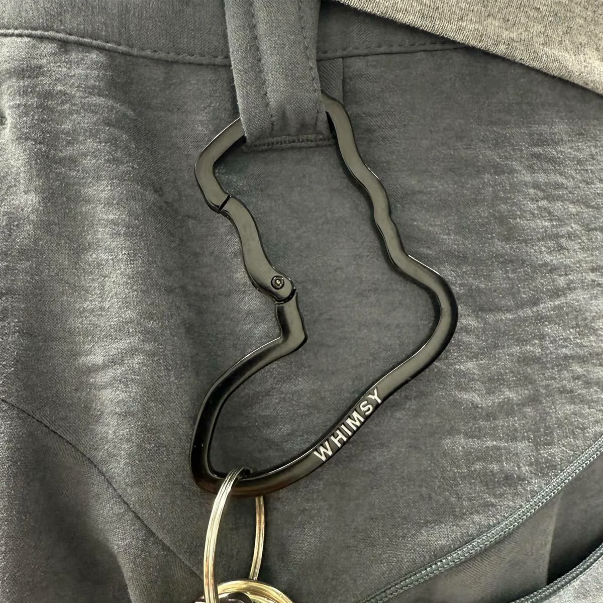 ウィムジーWHIMSYスケートボードグッズソックスロゴカラビナSOCKSLOGOCARABINERSILVER12231U130241メンズレディースユニセックス25SP春夏