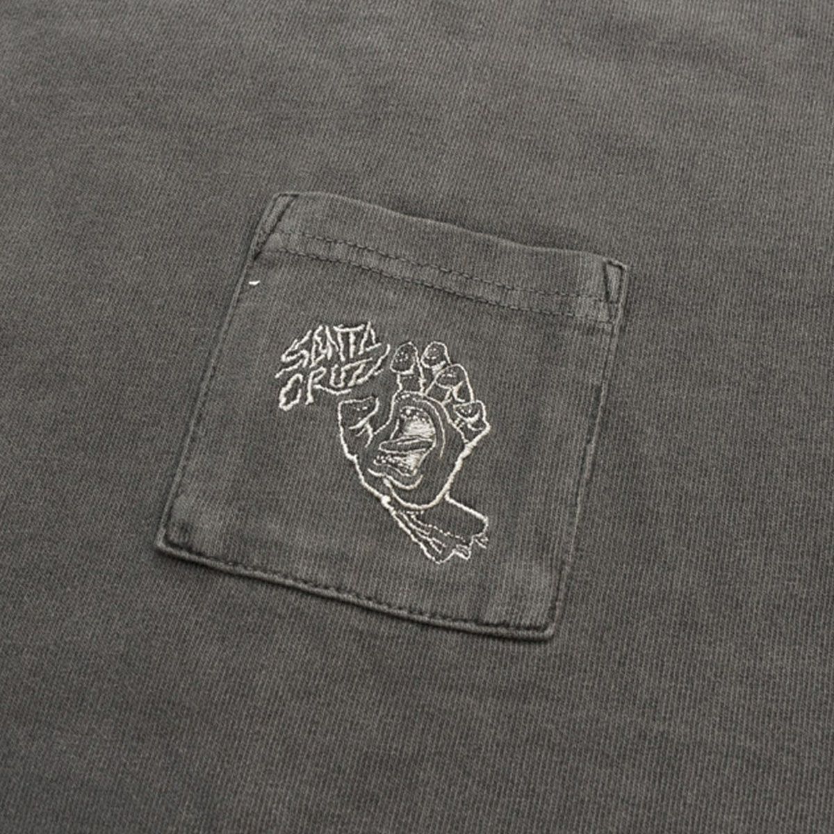 サンタクルーズSANTACRUZスケボースケートボードウェア半袖TシャツオーバーダイポケットOVERDYEPOCKETS/STEE530251402メンズ男性25SP春夏