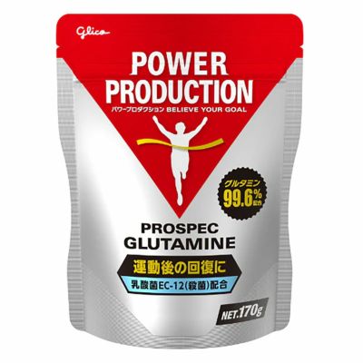 グリコGlicoサプリメントダイエット健康パワープロダクションプロスペックグルタミンパウダー170g76116