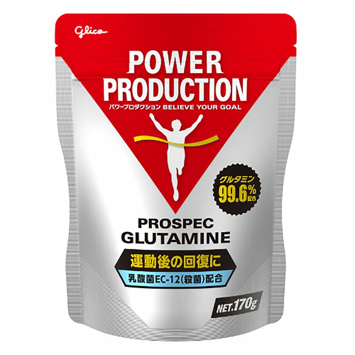 グリコGlicoサプリメントダイエット健康パワープロダクションプロスペックグルタミンパウダー170g76116