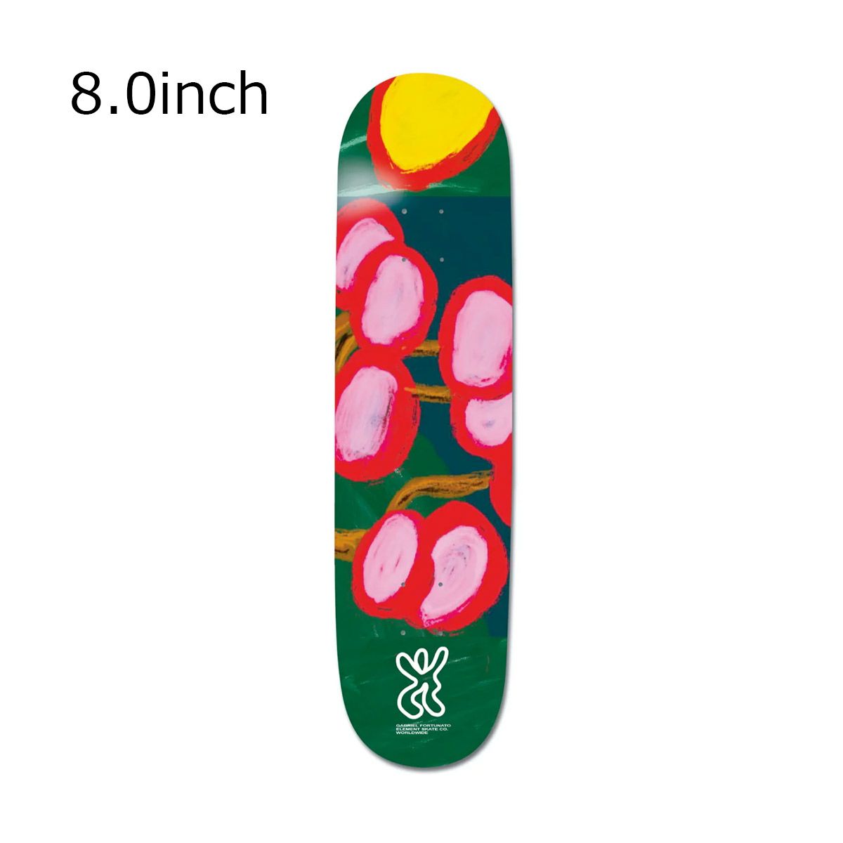 エレメントELEMENTスケボースケートボードデッキ板LCTXEBRANDONWESTGATE8.0BE027036