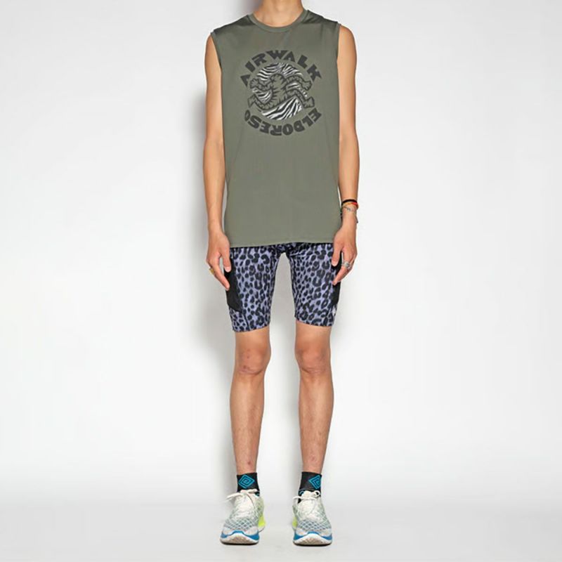 エルドレッソELDORESOランニングウェアノースリーブタンクトップAirwalkSleevelessE1220715メンズレディースユニセックス25SP春夏