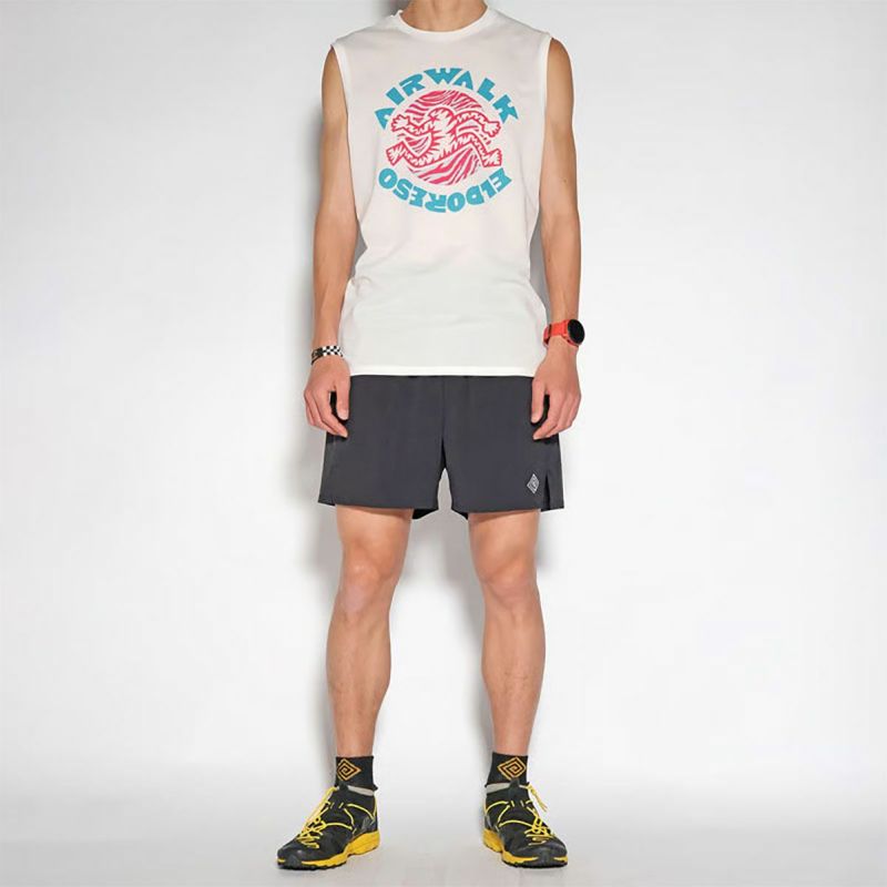 エルドレッソELDORESOランニングウェアノースリーブタンクトップAirwalkSleevelessE1220715メンズレディースユニセックス25SP春夏
