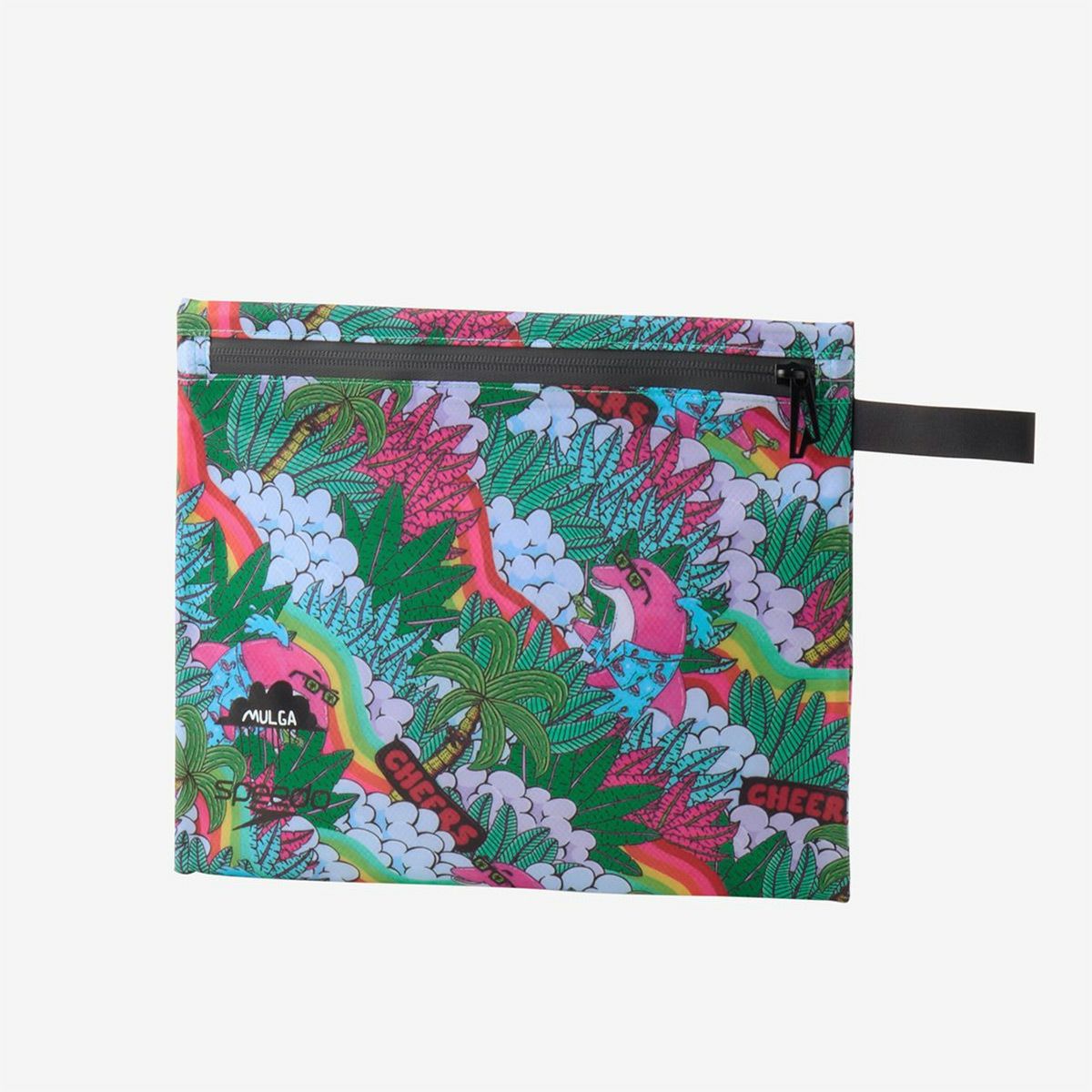 スピードSPEEDO鞄メッシュバッグモルガウォータープルーフフラットポーチMULGAWaterProofFlatPouchSE22552MU-PG