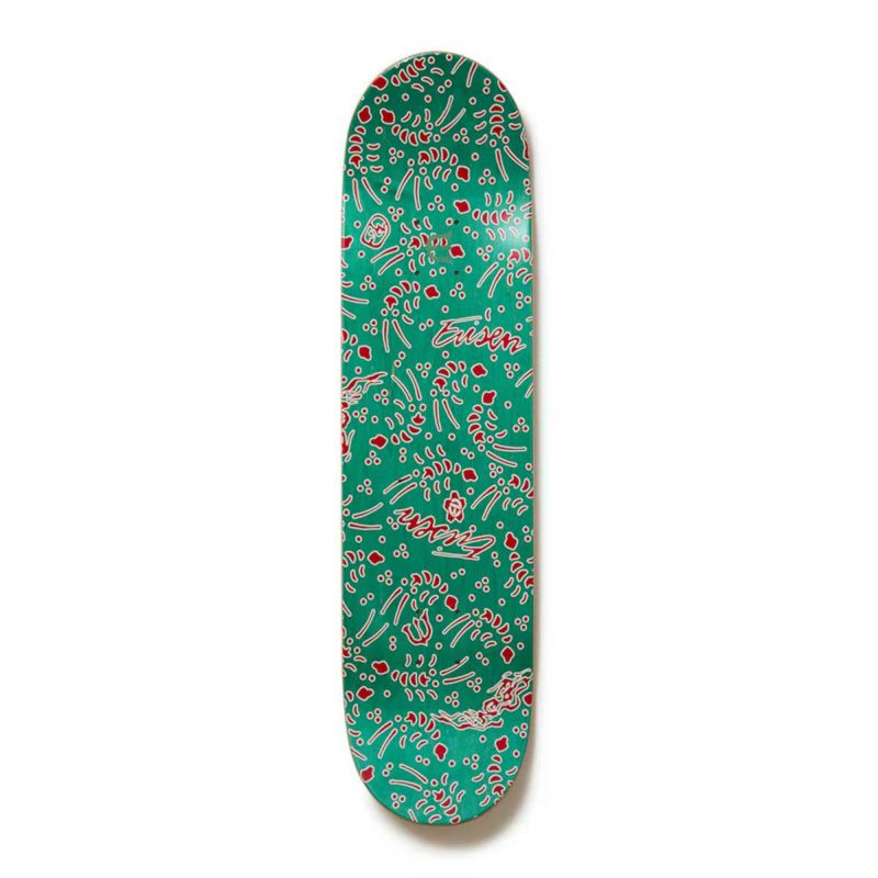エビセンEVISENスケボースケートボードデッキ板DRAGONNAMETAG1EVI28-07