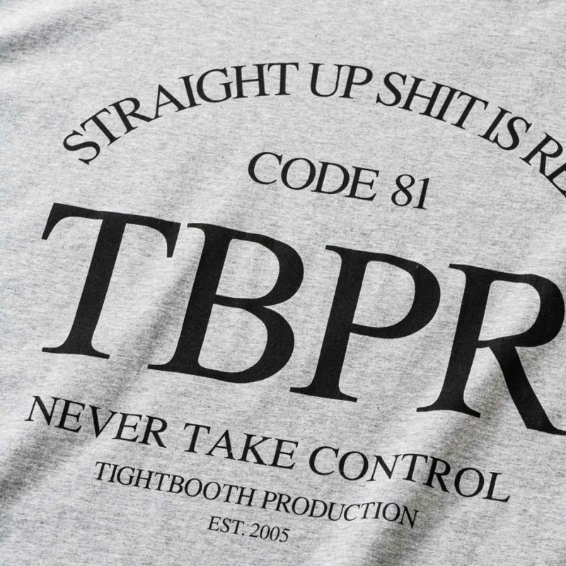 タイトブースTIGHTBOOTHスケボースケートボードウェア半袖TシャツストレートアップS/STシャツSTRAIGHTUPS/ST-SHIRTSU25-T05メンズ男性25SU春夏