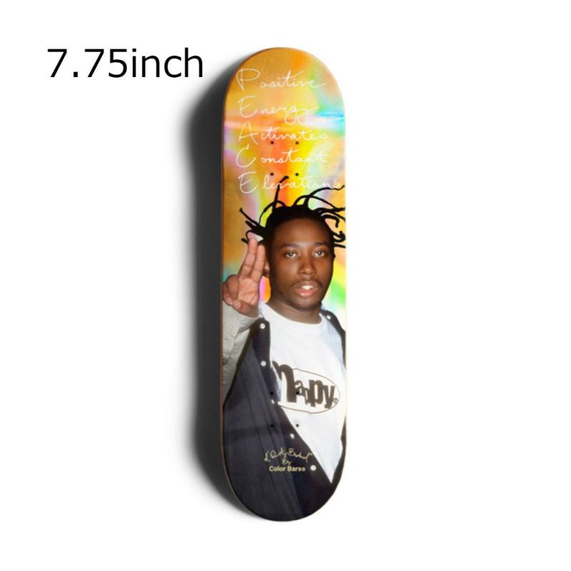 カラーバーズCOLORBARSスケボースケートボードデッキ板BARSP.E.A.C.E.Skateboard7.75OSCB25ODB15D775