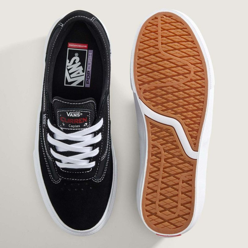 バンズVANSスケボースケートボードスケシュースニーカーシューズ靴スケートカレンケープルズSkateCurrenCaplesVN000D85BZWメンズ男性25FA秋冬