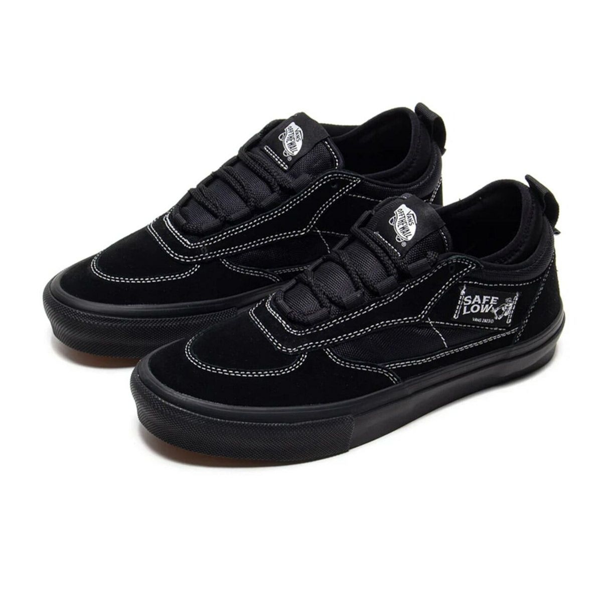 バンズVANSスケボースケートボードスケシュースニーカーシューズ靴スケートセーフロウSkateSafeLowVN000EEHBKAメンズ男性25FA秋冬