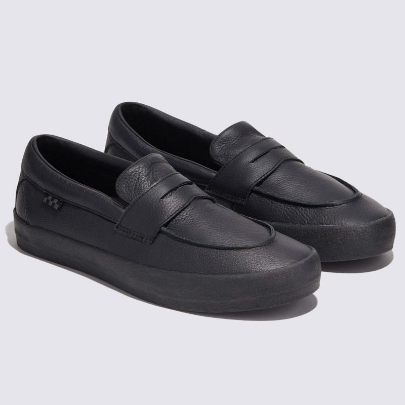 バンズVANSスケボースケートボードスケシュースニーカーシューズ靴スケートローファーSkateLoaferVN0A5DXUBKAメンズ男性25FA秋冬