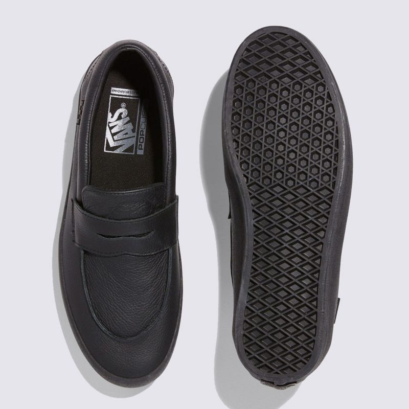 バンズVANSスケボースケートボードスケシュースニーカーシューズ靴スケートローファーSkateLoaferVN0A5DXUBKAメンズ男性25FA秋冬