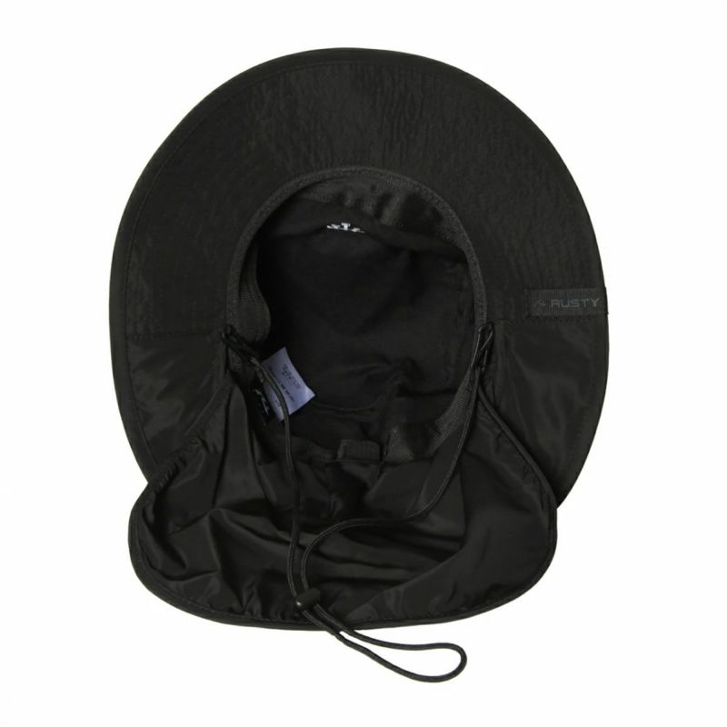 ラスティRUSTYサーフィンサーフ帽子ハットタレ付きハット965-901ジュニアキッズ子ども男の子女の子25SP春夏