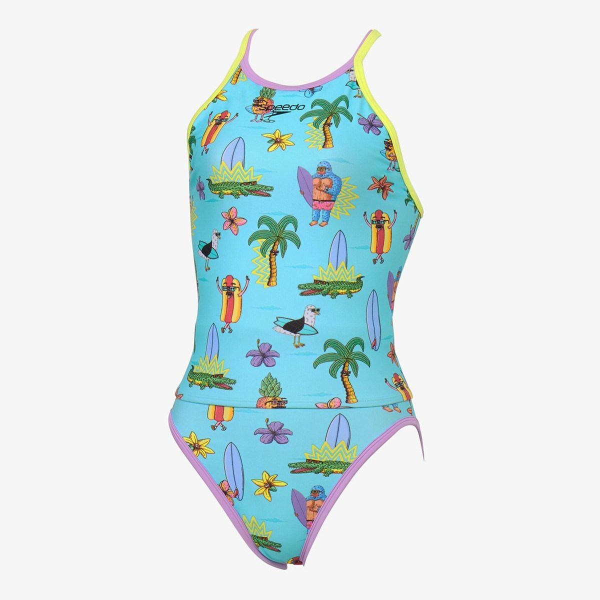 スピードSPEEDOスイムフィットネス競泳水着モルガターンズスーツーMULGATurnSSuiTwoSTW22551MU-TQレディース女性25S2秋冬