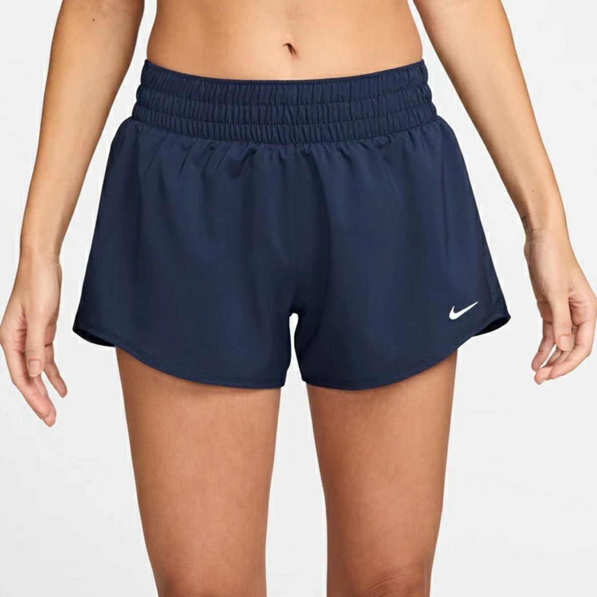 ナイキNIKEジムフィットネスヨガDri-FITワンミッドライズ8cmショートパンツインナー付きDX6011-410レディース女性25FA秋冬