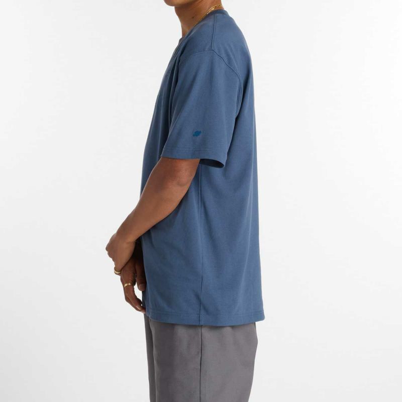 ニューバランスヌメリックNEWBALANCENUMERICスケボースケートボードウェア半袖TシャツMT51955-VTIメンズ男性25FA秋冬