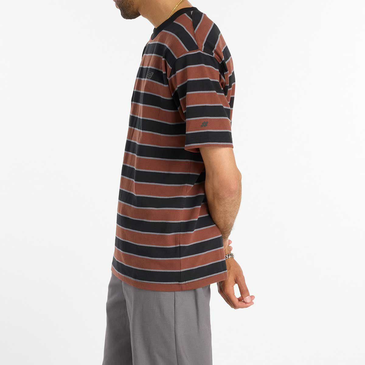 ニューバランスヌメリックNEWBALANCENUMERICスケボースケートボードウェア半袖TシャツMT53700-BKメンズ男性25FA秋冬