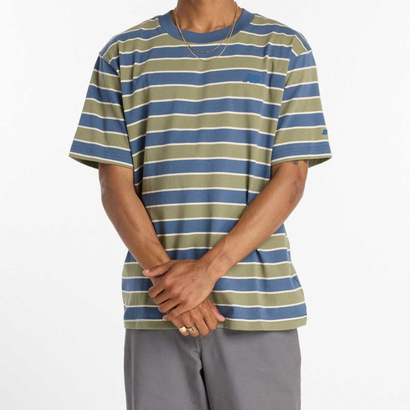 ニューバランスヌメリックNEWBALANCENUMERICスケボースケートボードウェア半袖TシャツMT53700-VTIメンズ男性25FA秋冬